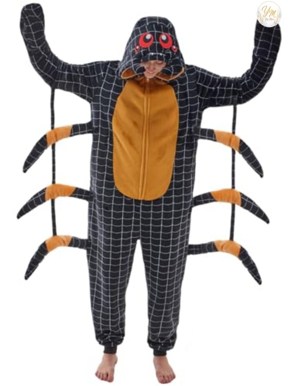 Unisex Adult Onesie Pajamas Animal Halloween Costume Sleepwear